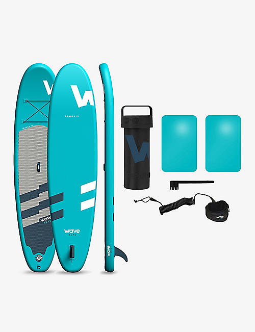 WAVE SPAS: Wave Tourer inflatable PVC and foam paddleboard set 10ft
