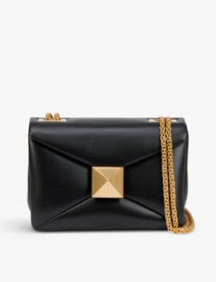 VALENTINO One Stud leather shoulder bag