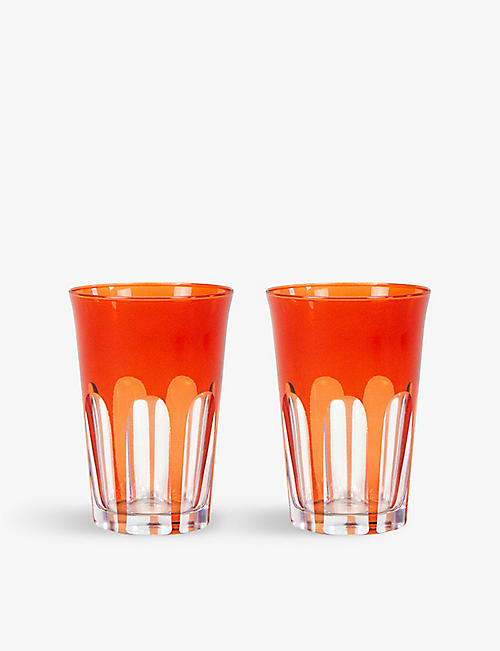 SIR/MADAM: Rialto hand-finished glass tumblers set of two