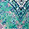 Teal Paisley - icon