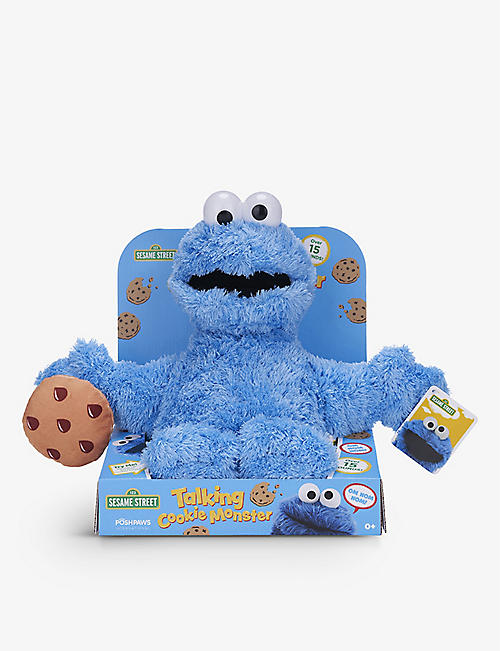 SESAME STREET: Talking Cookie Monster plush toy 42cm