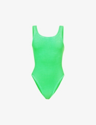 Light Green High Leg Bodysuit – Xandra Swimwear