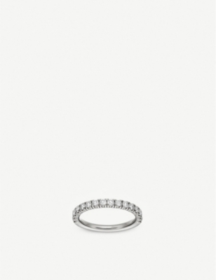Cartier Womens Platinum Étincelle De Platinum And 0.27ct Brilliant-cut Diamond Ring In Grey