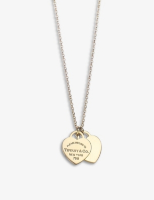 TIFFANY & CO Return to Tiffany 18ct yellow-gold pendant necklace