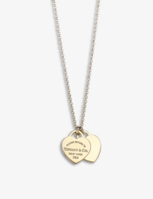 Return to tiffany on sale gold necklace