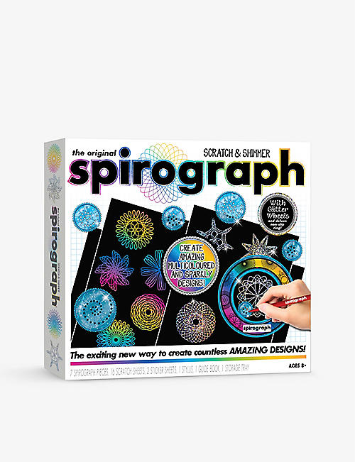 SPIROGRAPH: The Original Spirograph Scratch & Shimmer playset