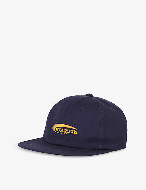 NOON GOONS: Crescent Dad logo-embroidered cotton cap