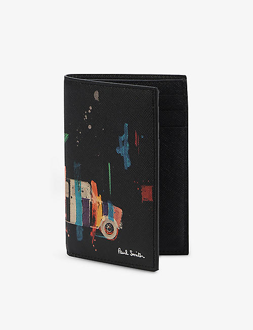 PAUL SMITH: Mini leather wallet