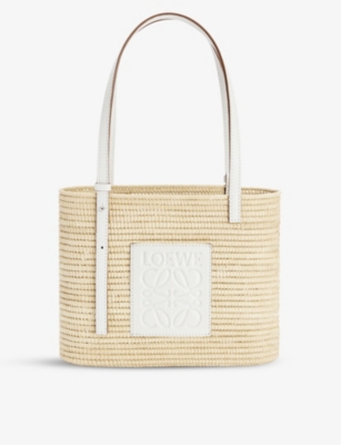 Loewe raffia clearance basket