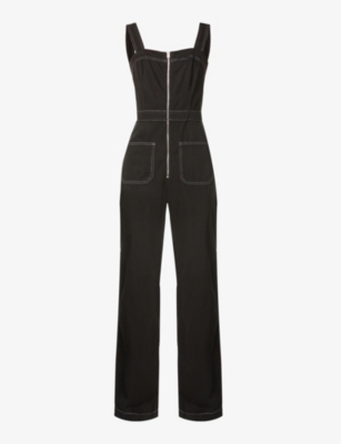 Reformation jean hot sale jumpsuit