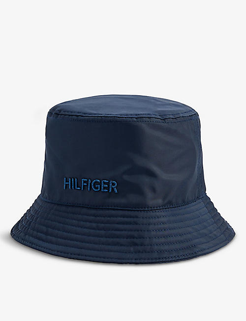 TOMMY HILFIGER: Explorer recycled polyester-blend bucket hat