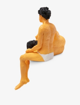 SELETTI: Love is a Verb Theo and Elena resin ornament