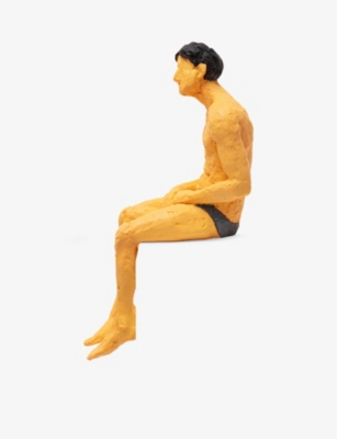 SELETTI: Love is a Verb Alberto resin ornament