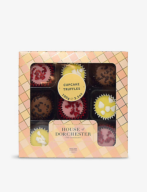 HOUSE OF DORCHESTER: Cupcake-shaped chocolate truffles 100g