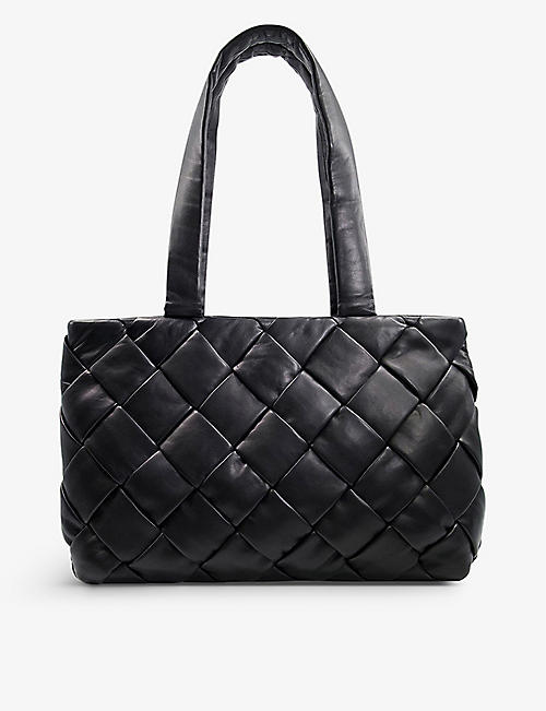 DUNE: Dalbury quilted leather tote bag