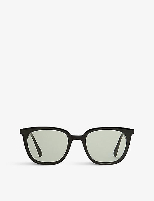 GENTLE MONSTER: Lilit 01(K) square flatbar-frame acetate sunglasses