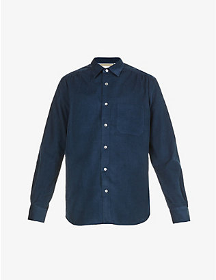 PAUL SMITH: Corduroy long-sleeve regular-fit cotton shirt