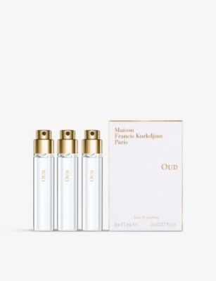 MAISON FRANCIS KURKDJIAN: Oud Satin Mood eau de parfum travel set