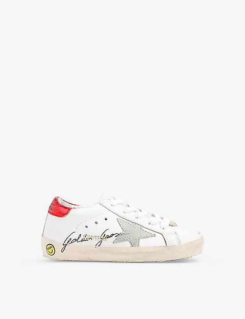 GOLDEN GOOSE: Superstar leather trainers 2-5 years