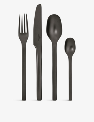 Villeroy & Boch Manufacture Rock 16-piece Stainless-steel Cutlery Set In Multi