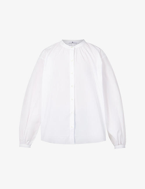 7 FOR ALL MANKIND: Relaxed-fit cotton-poplin shirt