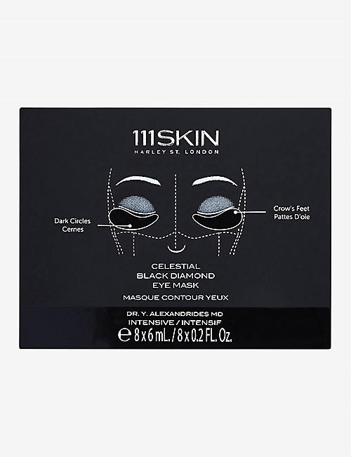 111SKIN: Celestial Black Diamond eye mask box