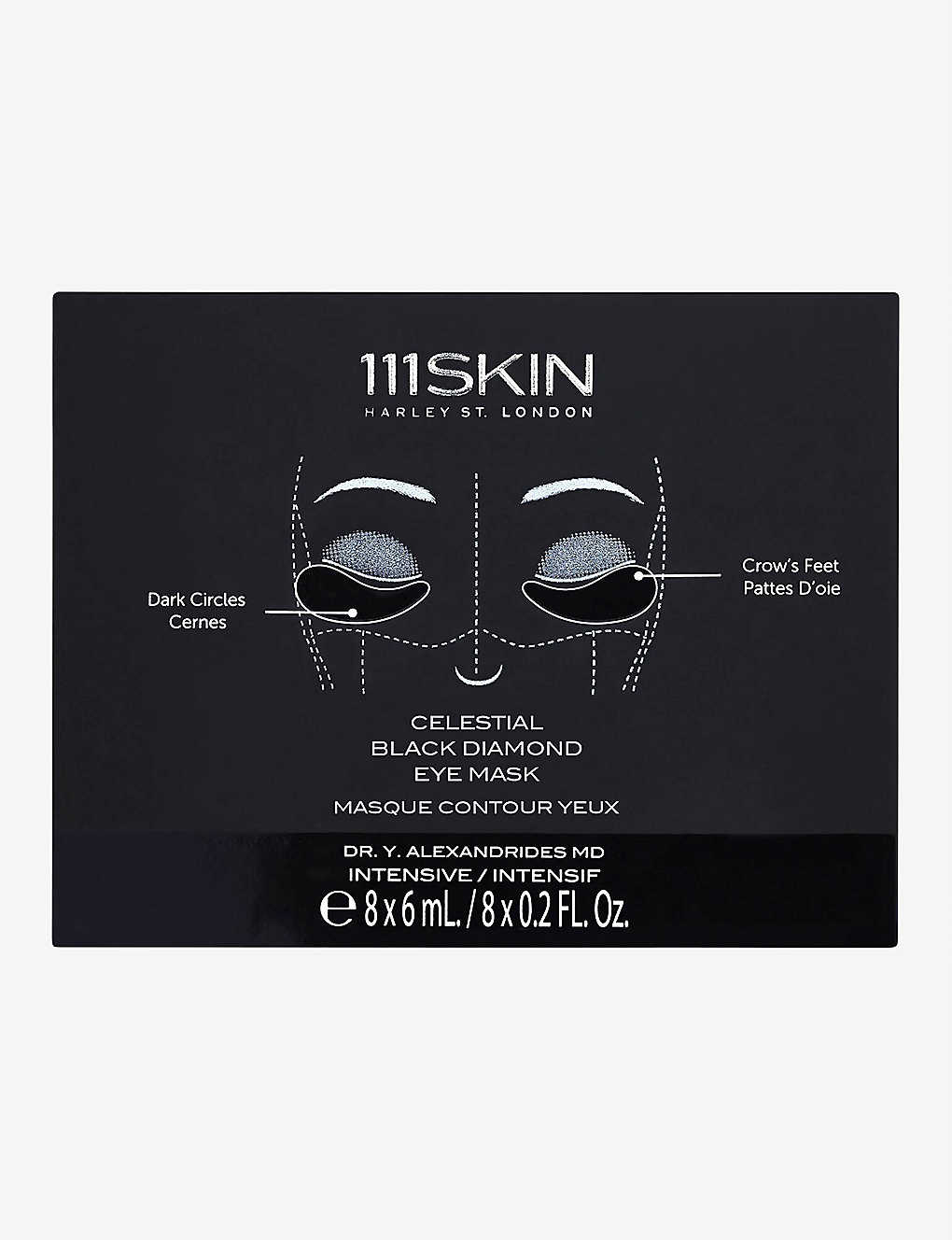Shop 111skin Celestial Black Diamond Eye Mask Box In Na