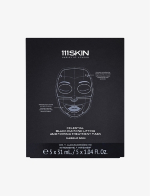 111SKIN: Celestial Black Diamond Lifting and Firming treatment mask box