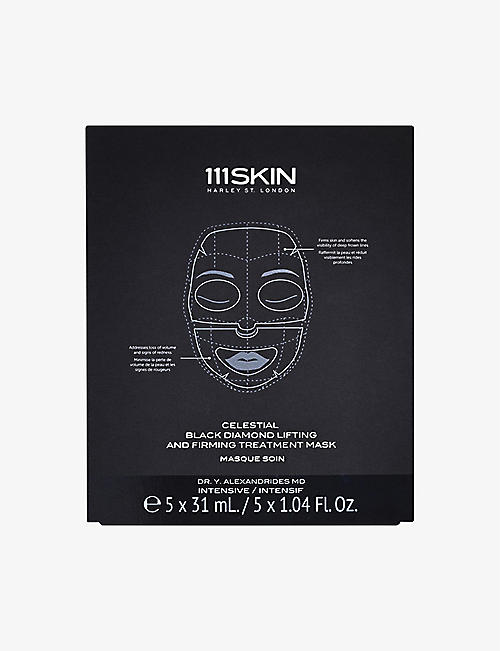 111SKIN: Celestial Black Diamond Lifting and Firming treatment mask box