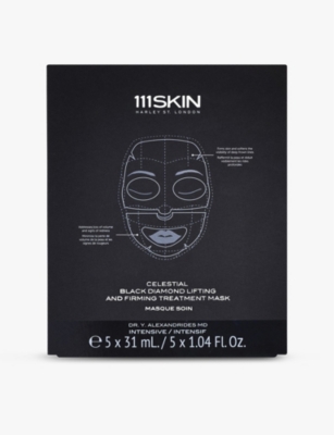 Shop 111skin Celestial Black Diamond Lifting And Firming Treatment Mask Box In Na