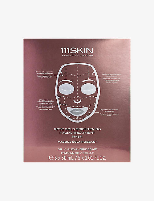 111SKIN: Rose Gold Brightening facial treatment mask 30ml