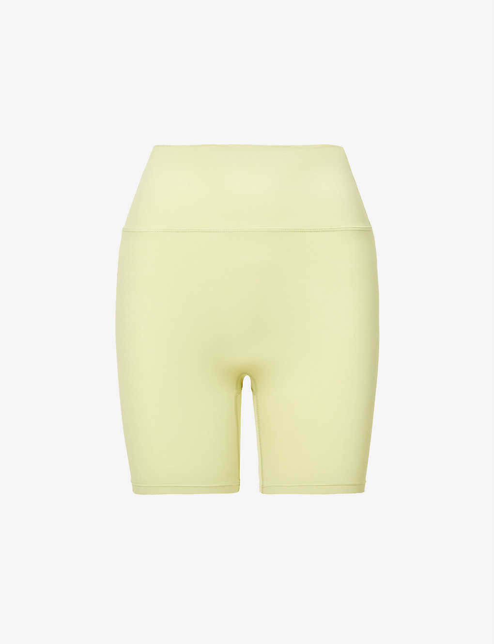Adanola Ultimate High-rise Stretch-woven Shorts In Lime Green