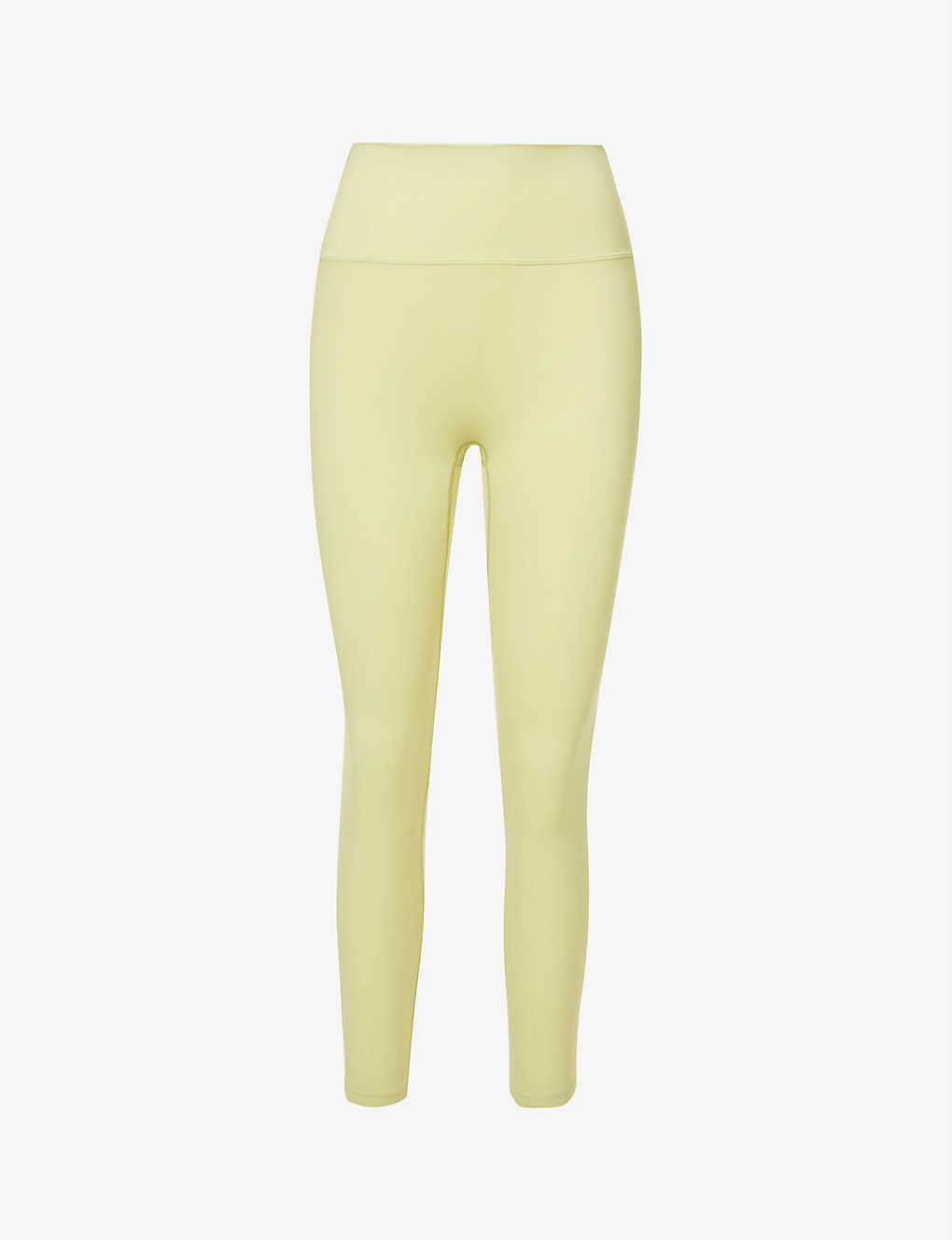 Adanola Ultimate High-rise Stretch-woven Leggings In Lime Green