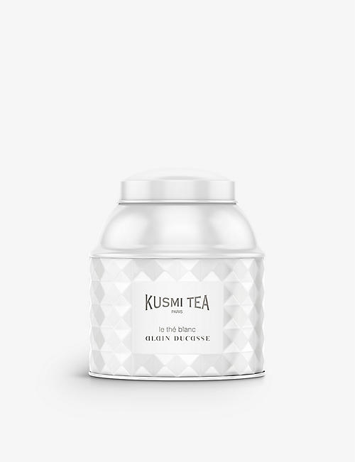 KUSMI TEA: Le Thé Blanc Alain Ducasse loose tea tin 120g