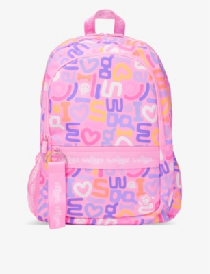 SMIGGLE: Smiggler Classic logo-embroidered woven backpack