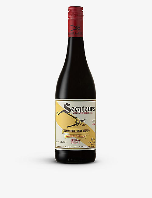 SOUTH AFRICA: AA Badenhorst Secateurs red wine 750ml