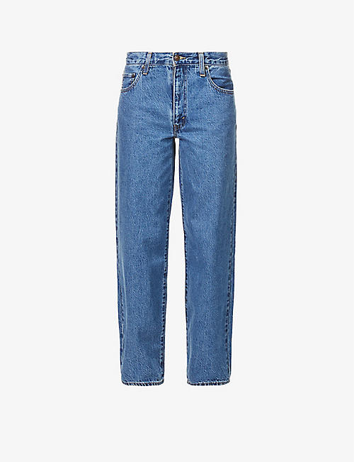 LEVIS: Dad straight-leg high-rise jeans