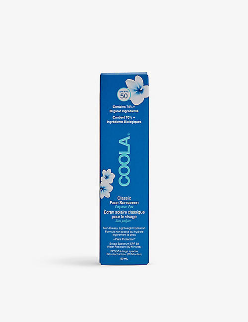 COOLA SUNCARE: Classic SPF50 sunscreen lotion 50ml