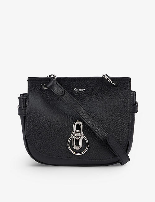 MULBERRY: Amberley small grained-leather shoulder bag