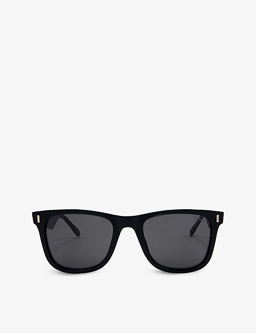 MULBERRY: Alex rectangle-frame bio-acetate sunglasses