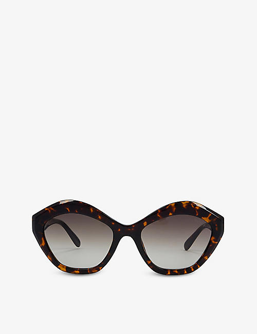 MULBERRY: Evie round-frame bio-acetate sunglasses