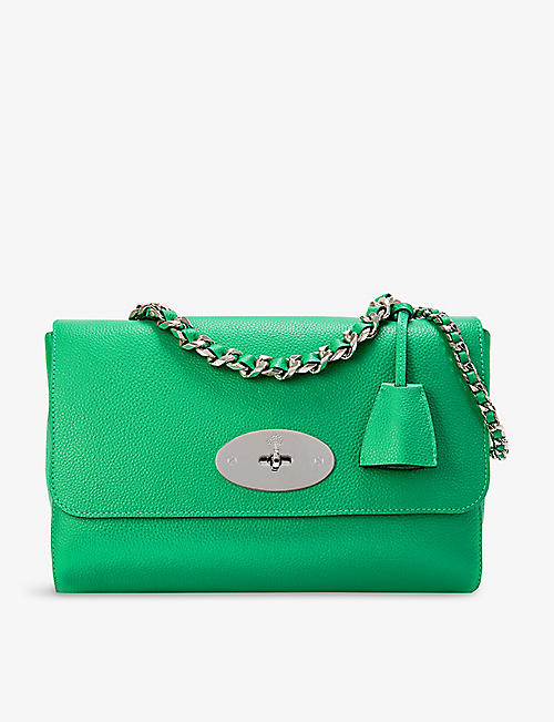 MULBERRY: Lily medium leather top-handle bag