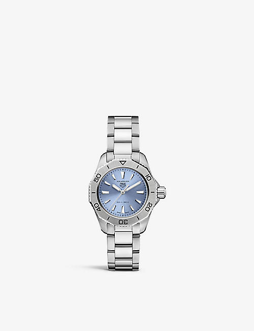 TAG HEUER: WBP1415.BA0622 Aquaracer stainless-steel quartz watch