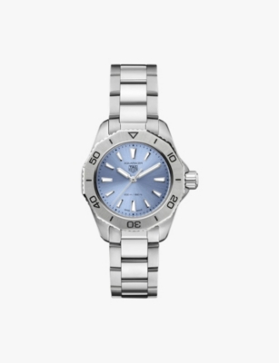 Tag Heuer Wbp1415.ba0622 Aquaracer Stainless-steel Quartz Watch In Blue