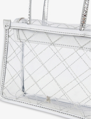 Amina Muaddi, Betty transparent PVC tote bag