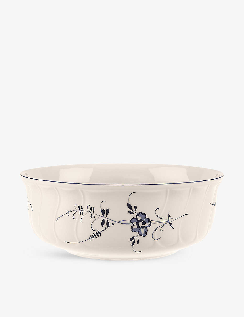 Villeroy & Boch Old Luxembourg Floral-print Porcelain Salad Bowl 21cm