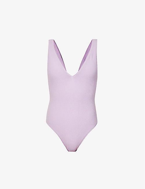 SEAFOLLY: Sea Dive V-neck swimsuit