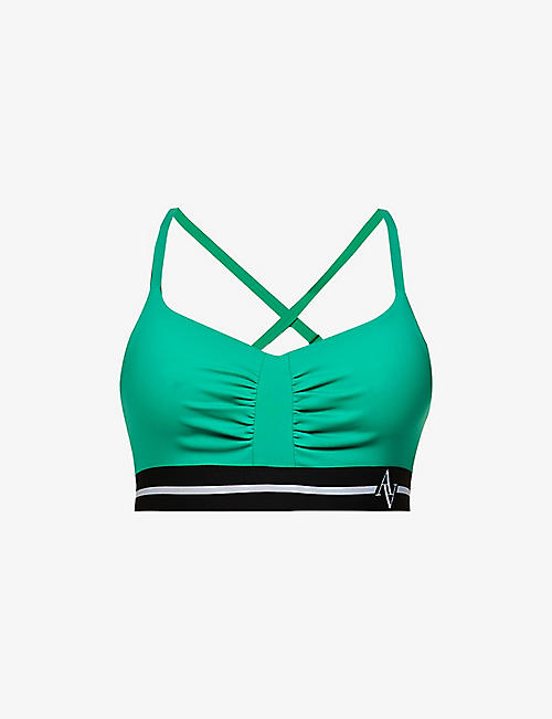 ALL ACCESS: Strappy low-impact stretch-woven bra