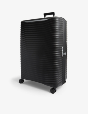 Samsonite Upscape Spinner Four-wheel Shell Suitcase 81cm In Black