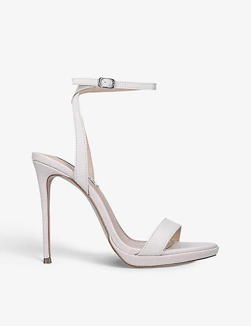 STEVE MADDEN: Wordly woven heeled sandals
